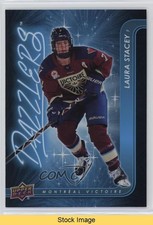 2024-25 Upper Deck PWHL Dazzlers Blue Laura Stacey #DZ-14 READ 1it2