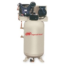 INGERSOLL RAND 2475N7.5-P-230-1 Electric Air Compressor, 7.5 hp, 2 Stage 3FRU4