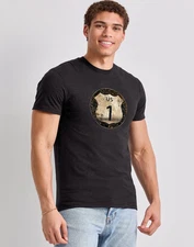 Mens US 1 Route Road Trip Black T-Shirt Short Sleeve Ringspun Cotton Graphic Tee