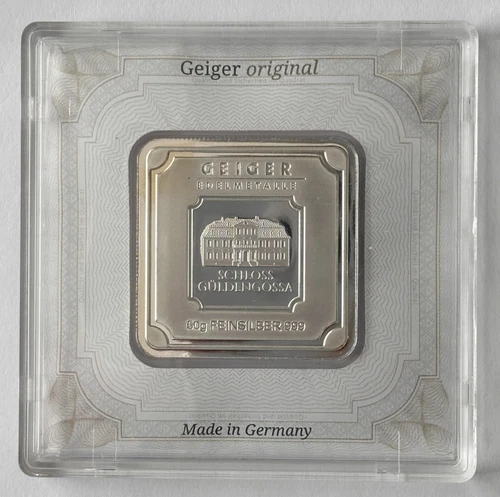Geiger Edelmetalle Security Line 50 gram .999 Fine Silver - In Assay - AV939933
