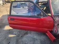 MUSTANG PASSENGER SIDE POWER DOOR w/glass 87-93 LOCAL PICK UP SAN JOSE,CA 95112