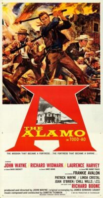 ALAMO, THE (1960) 29055  Todd AO Roadshow Three-Sheet Poster