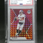 2020 Panini Mosaic Mosaic Red Prizm Tom Brady #135 PSA 10 GEM MT