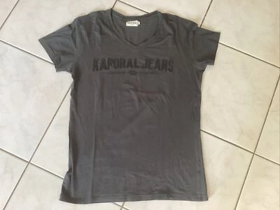 Tee-shirt KAPORAL taille M gris tres bon etat - Photo 1/2