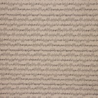 Dekostoff Baumwollstoff Noten Natur Schwarz 1,40M Breite