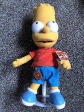 The Simpsons -2002 Bart Simpson Applause 300th Episode Plush Doll
