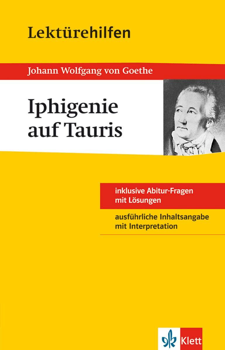 Thumbnail - Lektürehilfen. Iphigenie Auf Tauris Johann Wolfgang Von Goethe