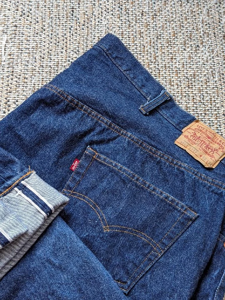Vintage levis top redline jeans