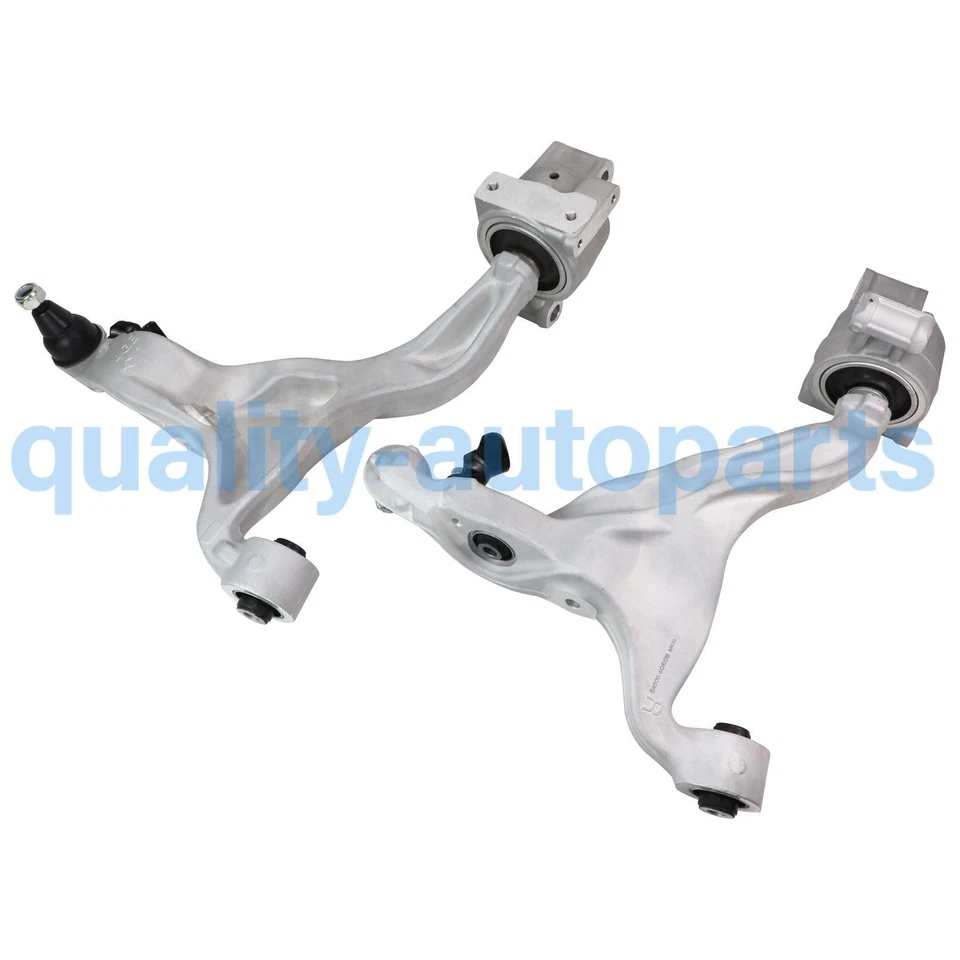 Juego de 2 brazos de control inferiores delanteros izquierdo y derecho para Infiniti Q50 Q60 2014-2020 AWD Foto 2 de 4
