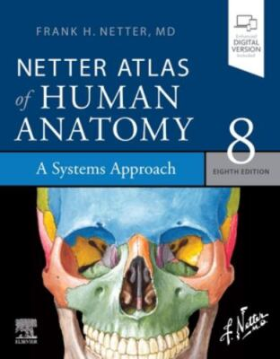 #ad #ad MINOR COVER DAMAGE Netter Atlas of Human Anatomy: a Systems Approach 8th Ed. $45.00