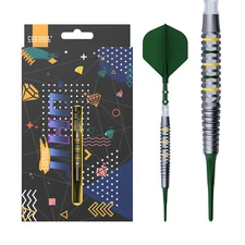 CUESOUL JIHO D3 20g Soft Tip 90% Tungsten Dart Set with Unifying ROST T19 Flight
