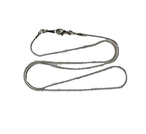 Collane con catena a serpente rotonda in acciaio inossidabile 304 all'ingrosso
