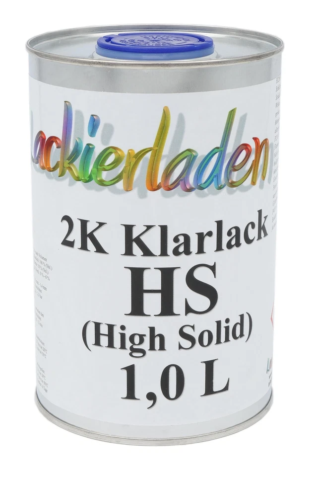 SET 2K HS Klarlack 2:1 inkl. Härter normal 1,5 L | 1,0 L Klarlack 0,5 L Härter - Bild 2 von 4
