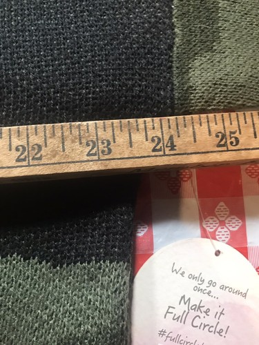 Womens Full Circle Brand Pullover Sweater Size XL New c Tags Camouflage Design - Picture 8 of 9