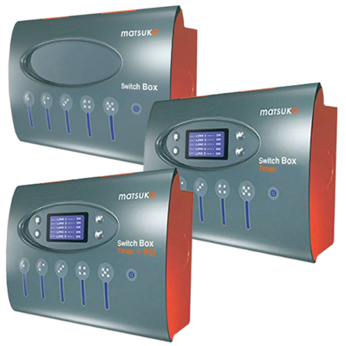 Matsuko Koi Outdoor Pond Electric Switch Box 5 Way On / Off eBay