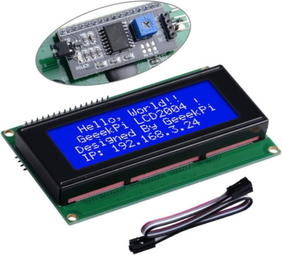 LCD Display Module with Blue Backlight for Raspberry Pi & Arduino