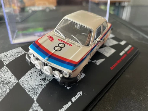 BMW 2002 WARMBOLD AUSTRIAN ALPINE RIDE 1973 IXO ALTAYA 1/43 RALLY RALLY