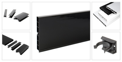 KÜCHENSOCKEL Sockelblende Einbauküche Möbelfüße Dichtung 100mm 150mm Zubehör