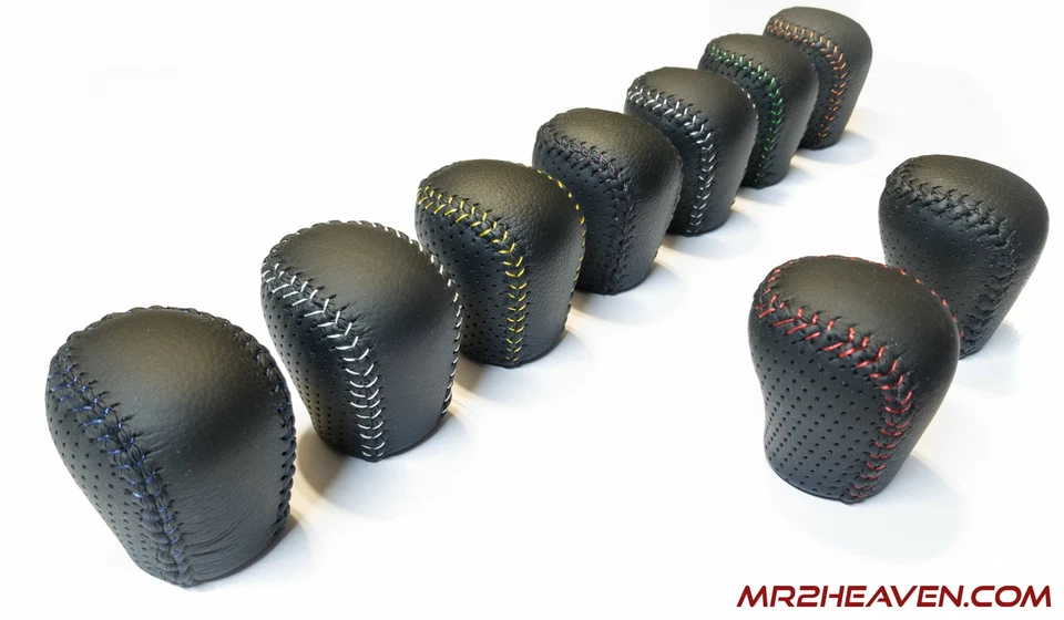 Weighted Leather Wrapped 98+ OEM JDM Style Shift Knob MR2, Celica, IS300, Supra - Image 4 of 4