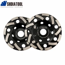 SHDIATOOL 4.5"/5" Diamond Grinding Wheel For Grinding Concrete Granite Stone