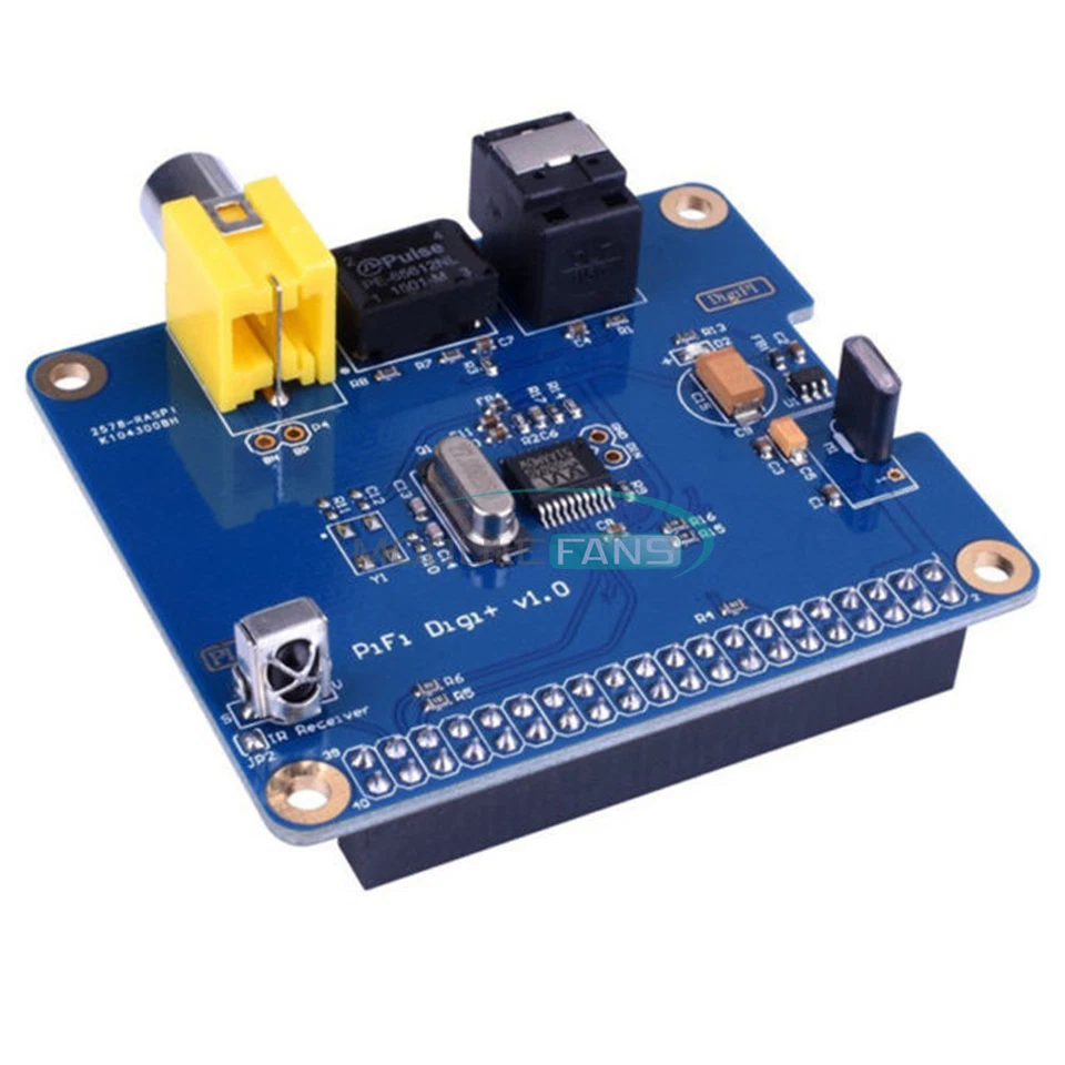 Scheda audio HIFI PIFI I2S SPDIF modulo fibra ottica WM8804G per Raspberry pi - Immagine 3 di 4