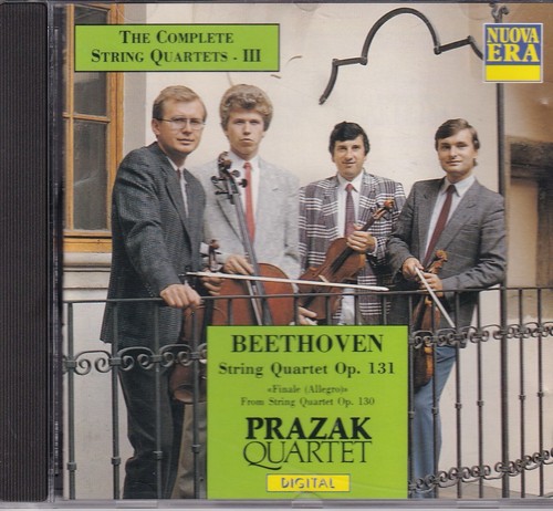 Prazak Quartet / Streichquartette Vol.3 , Beethoven