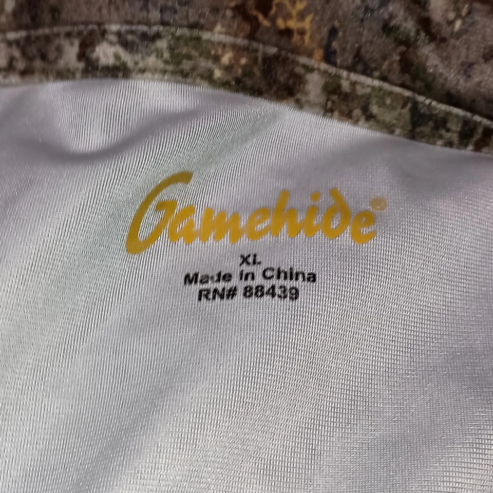 Men's GameHide Camo Shirt Size XL Color Brown Green Hunting Deer Camouflage... - Image 2 of 4