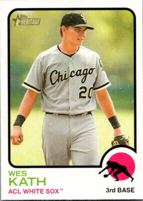 2022Topps Heritage Minor League#40Wes KathACL White Sox