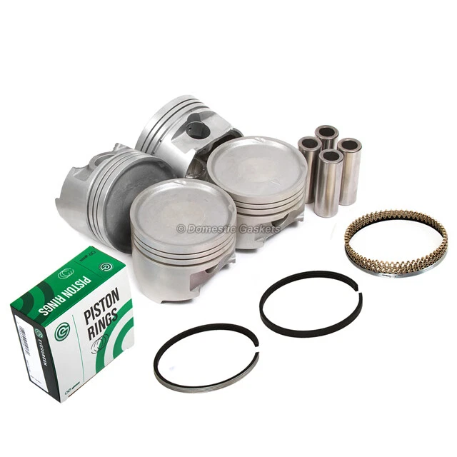 Pistons Bearings Rings Fit 93-97 Mitsubishi Eclipse Galant 2.4L SOHC 4G64 - Image 3 of 4