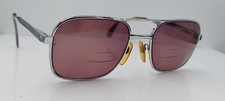 Vintage L'AMY Silver Pilot Metal Sunglasses FRAMES ONLY