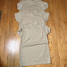 Skilcraft US Military Sand Shirt Size Small - Set Of 3