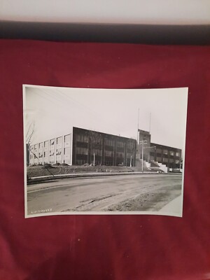 Goodyear Research Laboratory Akron, Ohio 8x10 Photo Construction 1940's #5