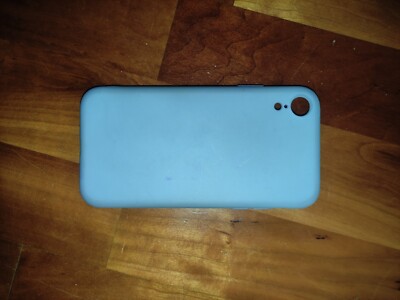 I Phone XR Handyhülle Case Hülle Blau Hellblau Blue Schutzhülle