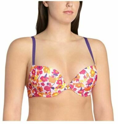 Cleo by Panache Women's Neve Plunge T-Shirt Smoothing Bra, Floral