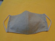 WOW NEW Quality Handmade Designer Custom COTTON Brown MASK Made In USA L K 