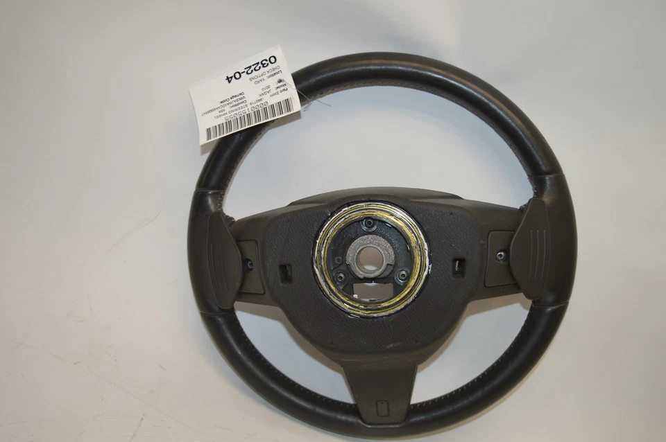 Volante Jaguar XKR 2010-2011 cuero negro con palanca de cambios e interruptor OEM Foto 2 de 3