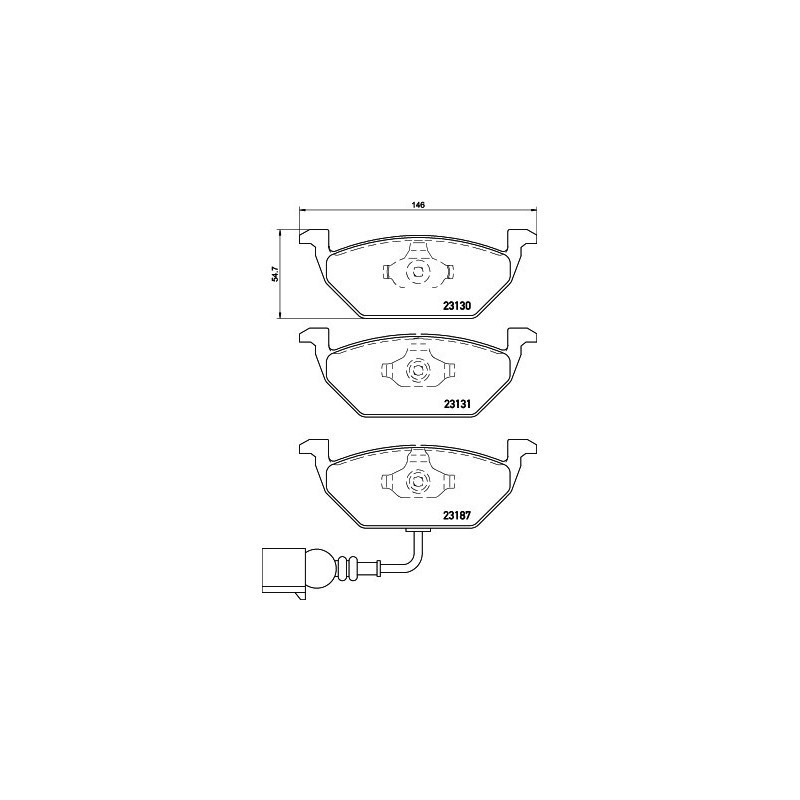 2x ✅Fits BREMBO P 85 072X Brake Pad Set, disc brake Xtra P 85 072X F ⭐UK Seller⭐ - Image 27