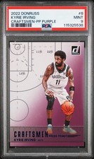 2022 PANINI DONRUSS CRAFTSMEN PRESS PROOF PURPLE  #8 KYRIE IRVING PSA 9
