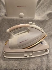 Maytag Cordless Steam Iron MLI7000AAW White Case Carrier Discontinued Rare 1440W