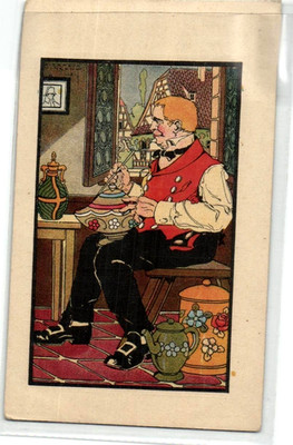 POSTCARD ADVERTISING  - Tabac d'Alsace - Artist Drawn (2)