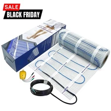 MAXKOSKO Electric Floor Heat Mat Kit, 120V Underfloor Radiant Heating System