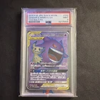 Pokemon 2018 Tag Bolt Gengar & Mimikyu GX 102/095 SR Holo TAG TEAM PSA 9