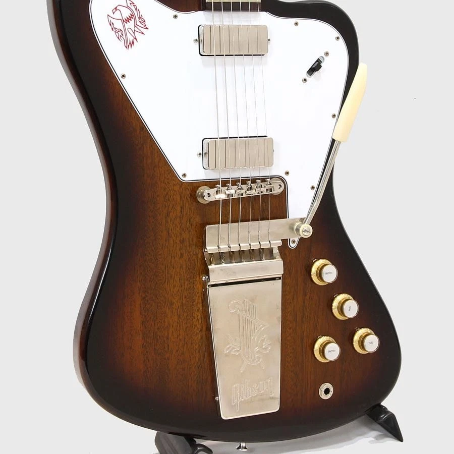 Gibson Custom Shop 1965 Non-Reverse Firebird V mit Vibrola Vintage Sunburst VOS - Bild 4 von 4