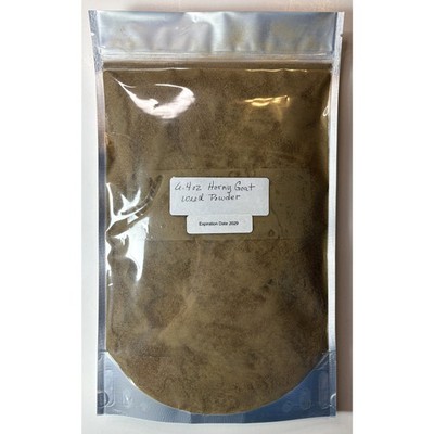 6.4oz Horny Goat Weed Herbal Powder Epimedium sagittatum (Syn. E. sinense) vn