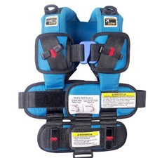 RideSafer Child Safety Car Seat Extra Small XS Blue Lightweight 26.5-40 lb
