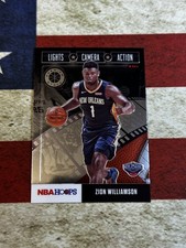 2019-20 Panini Premium Stock - Lights Camera Action - Zion Williamson #10