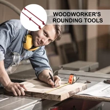 Upgrades Woodworking Circles Scriber Rule 315mm Aluminum Precisions Measurement