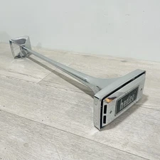 Hadley Chrome Semi Truck Air Horn Nice Condition Clean 28”