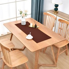Farmhouse Chocolate Table Runner Small Short Table Runners 36 Inches Coffee T...