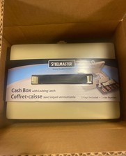SteelMaster Cash Box with Locking Latch with 2 Keys